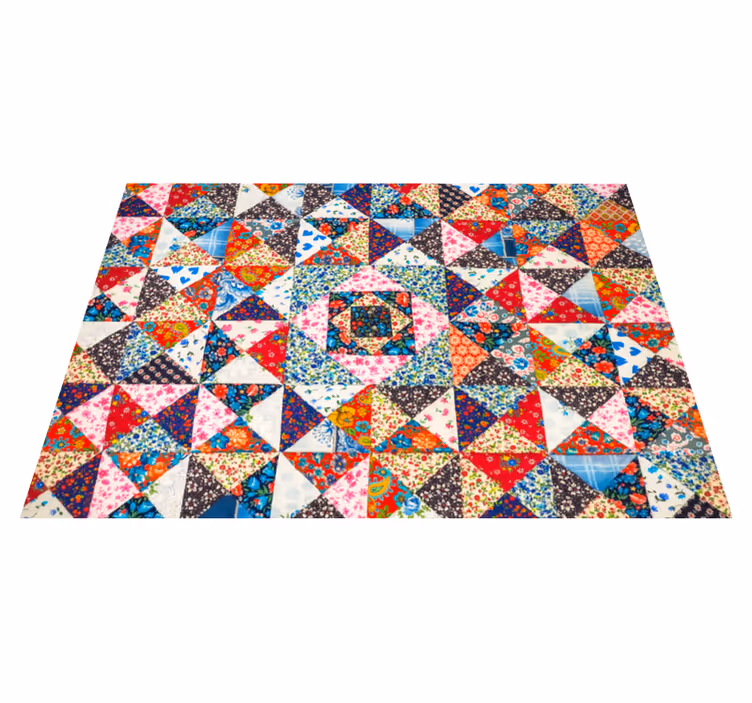 Török patchwork etnikai szőnyeg - TenStickers