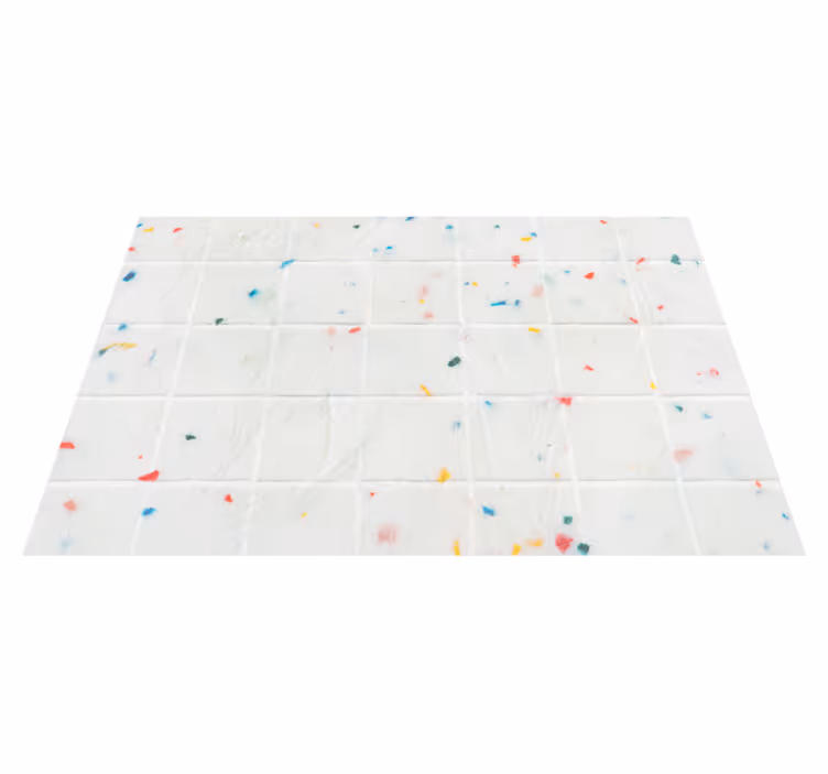 Terrazzo csempe minta vinil szőnyeg csempe hatás - TenStickers