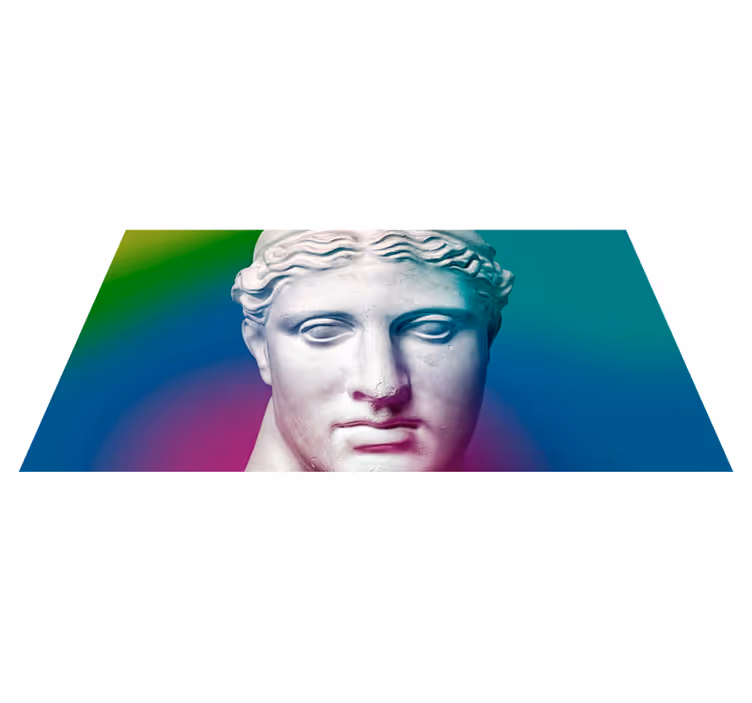 Görög műtárgyak vintage szőnyeg - TenStickers