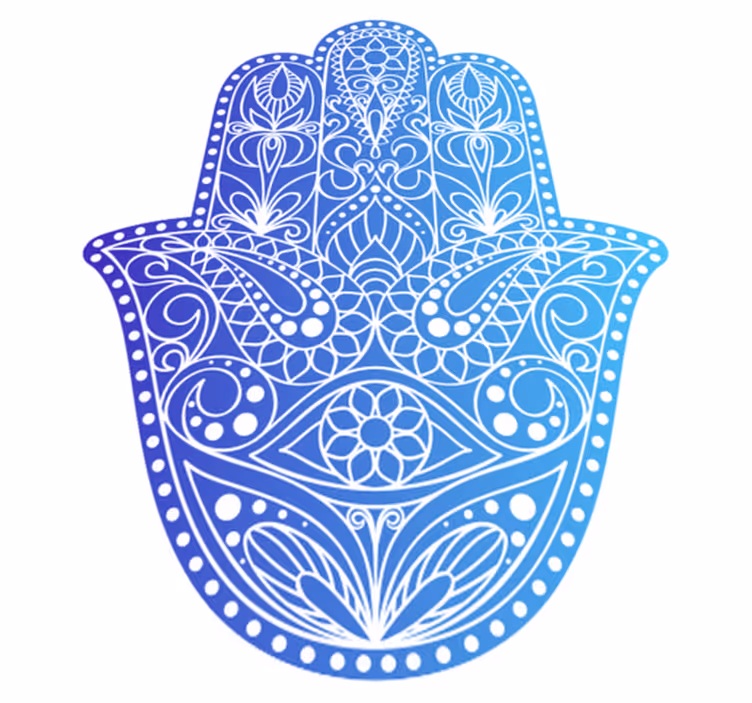 Mandala ihlette dekoráció vinil szőnyeg mandala - TenStickers