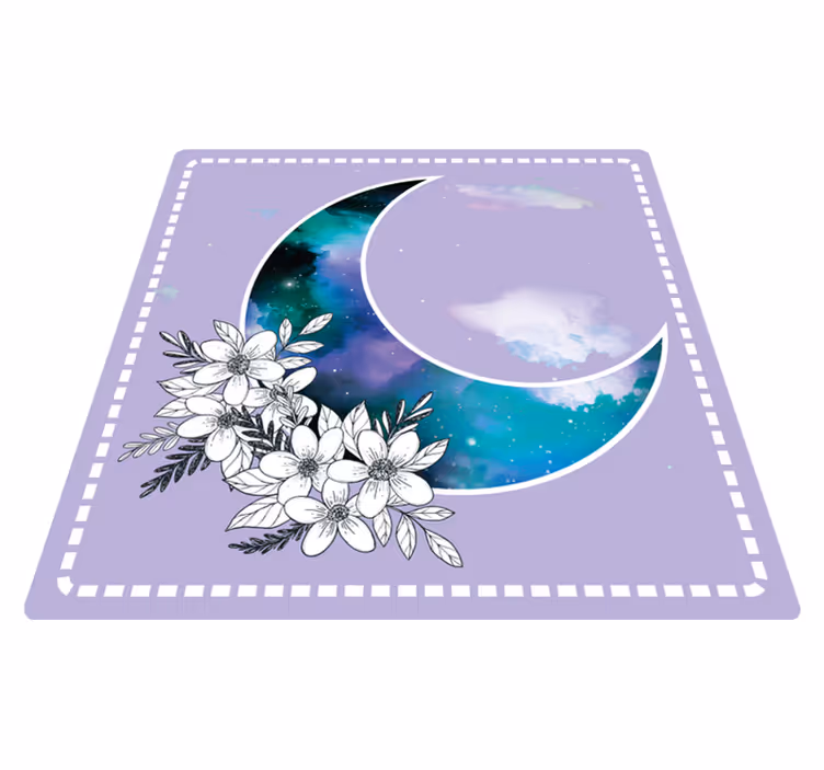 Akvarell galaxis hálószoba szőnyeg - TenStickers