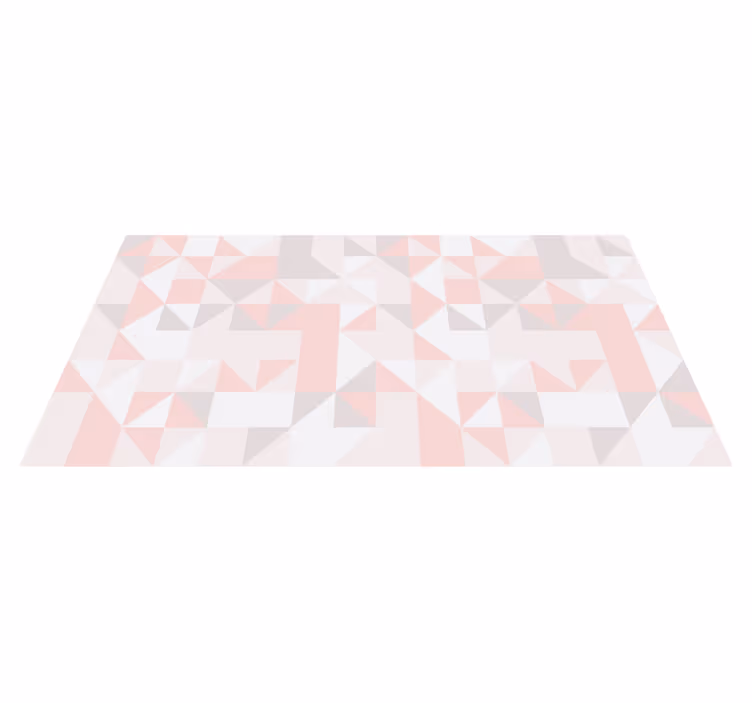 Geometrikus pasztell minta vinil szőnyeg geometriai - TenStickers
