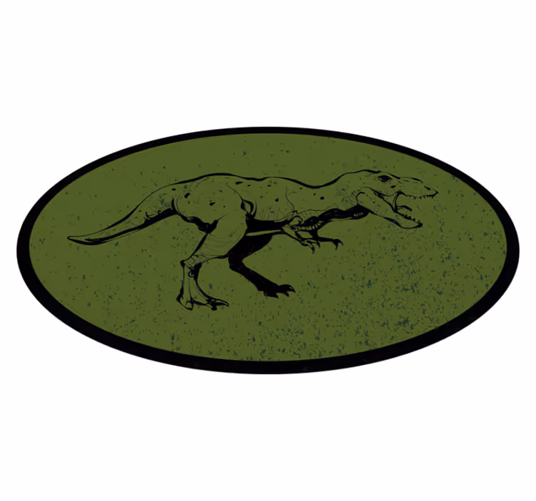Dinoszaurusz mintás vinil szőnyeg mások - TenStickers