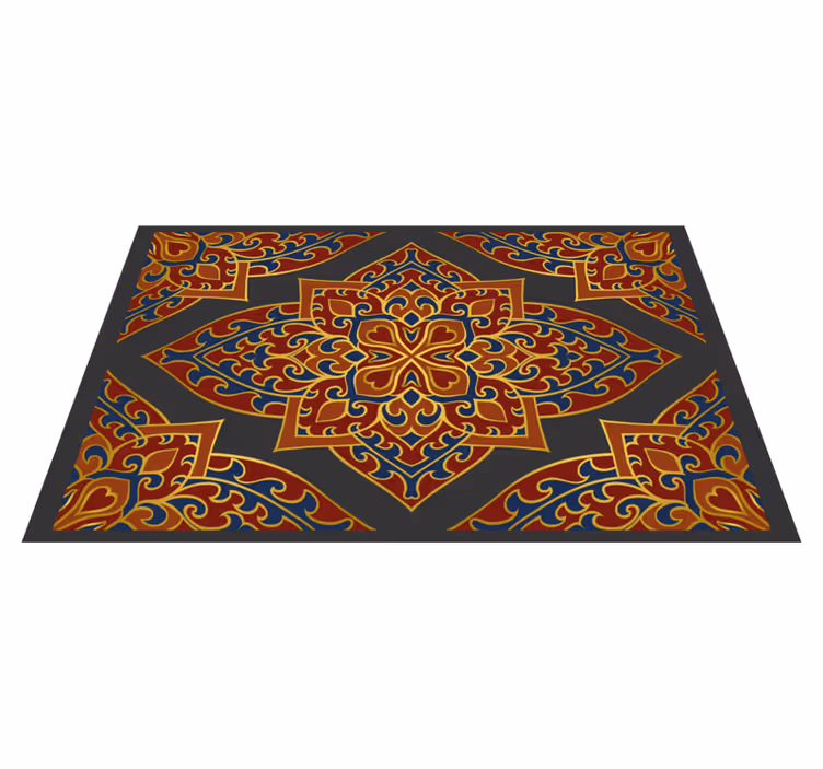 Díszes mandala design vinil szőnyeg mandala - TenStickers