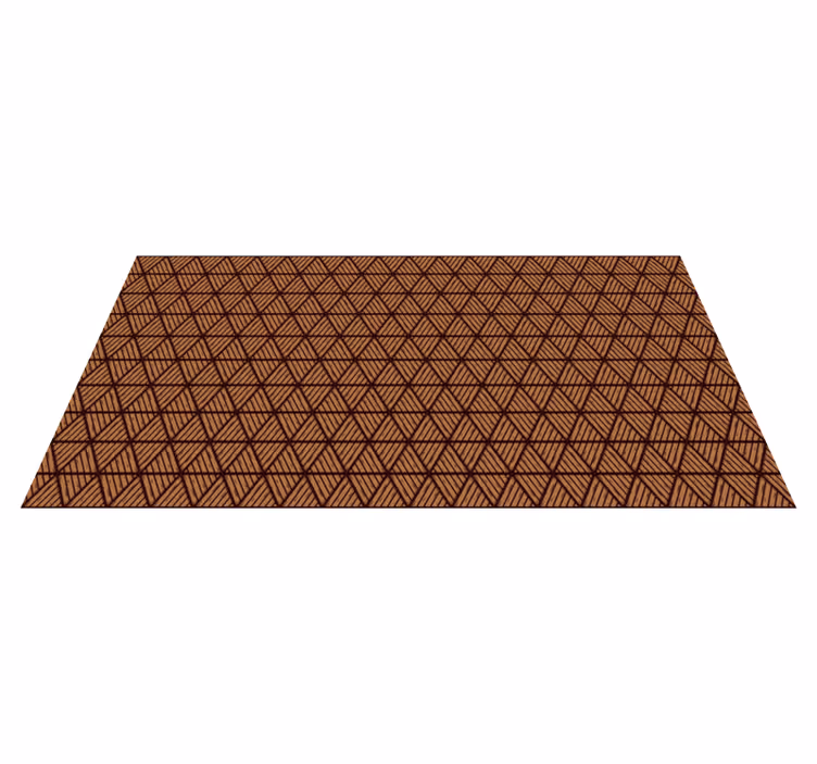 Geometriai fa háromszögek folyosó futók - TenStickers
