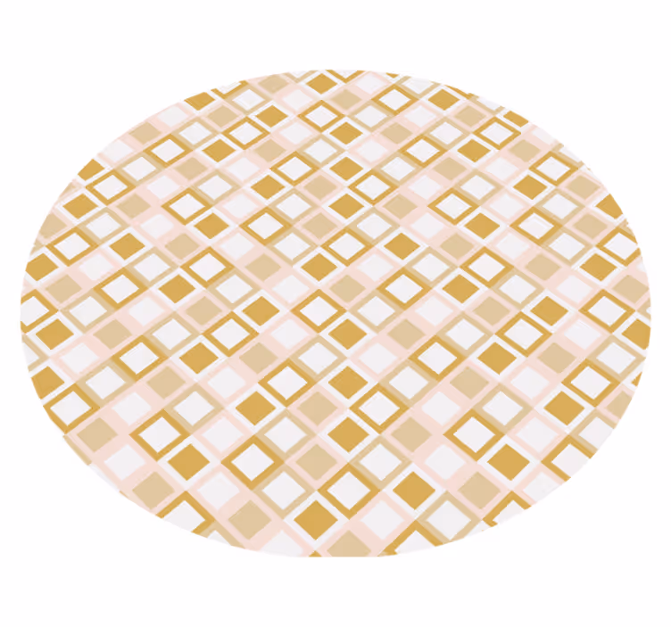 Geometriai rács minta vinil szőnyeg geometriai - TenStickers