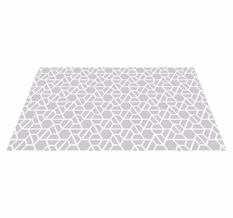 Szürke modern minta geometriai szőnyegek - TenStickers