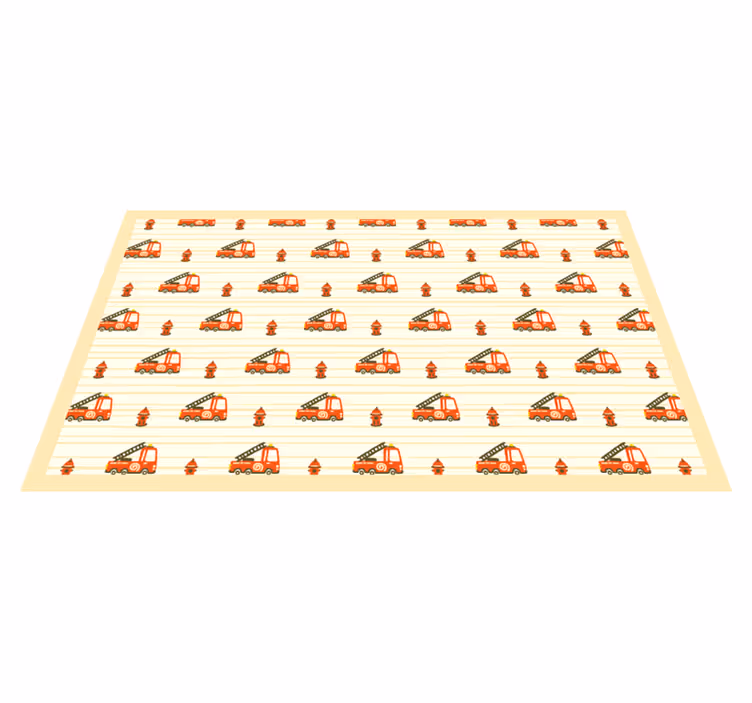 Játékos közlekedési téma vinil szőnyeg mások - TenStickers