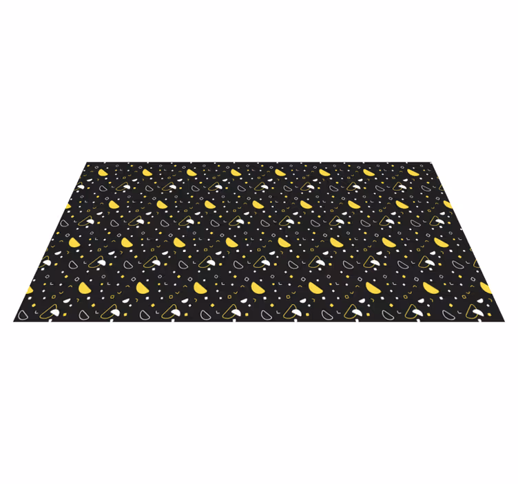 Színes geometriai alakzatok geometriai szőnyegek - TenStickers
