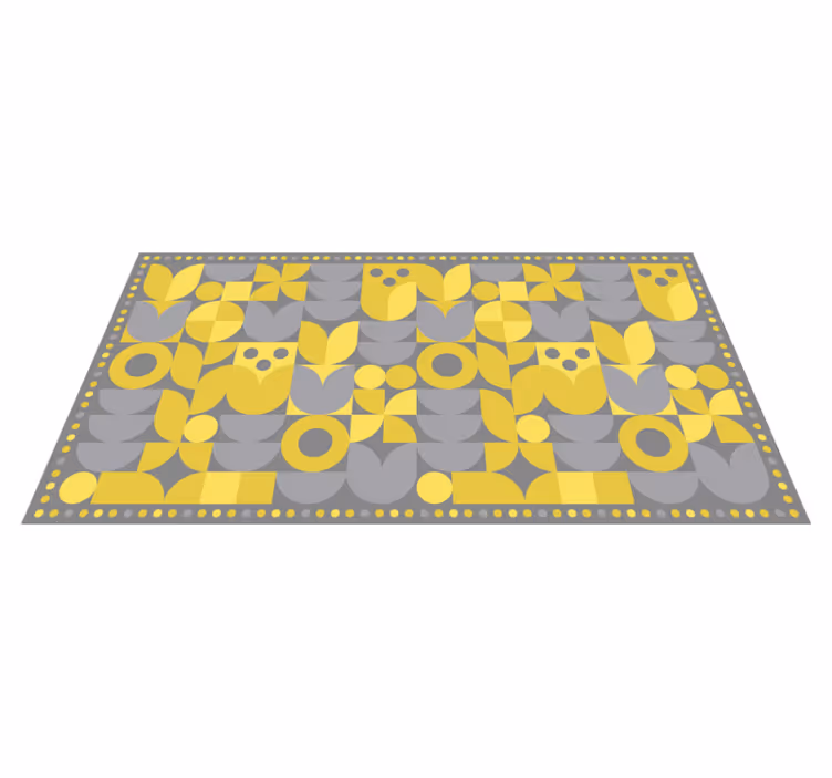 Absztrakt pantones 2021 geometriai szőnyegek - TenStickers