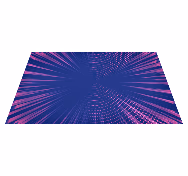 Pöttyös örvény geometriai szőnyegek - TenStickers