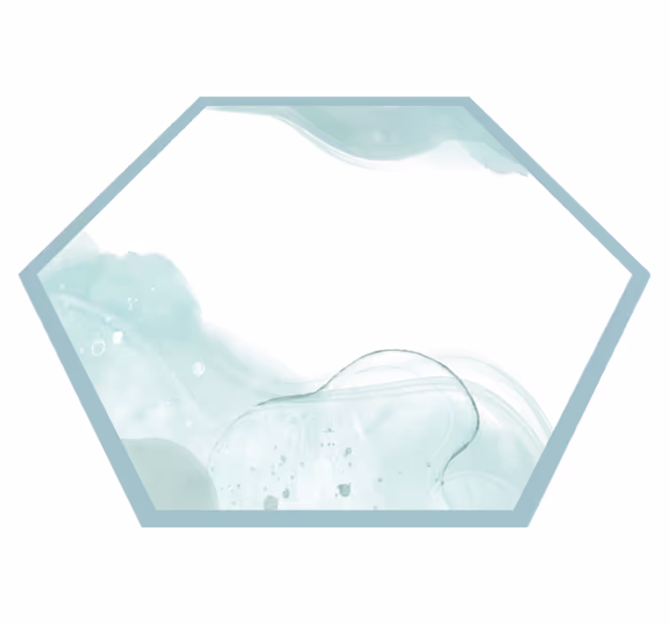 Lágy aqua keringők vinil szőnyeg minimalista - TenStickers