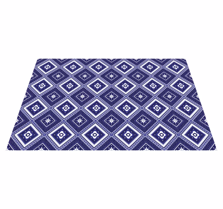 Modern csempe mozaik geometriai szőnyegek - TenStickers