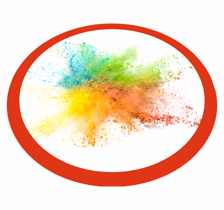 Porfesték színes hálószoba szőnyeg - TenStickers