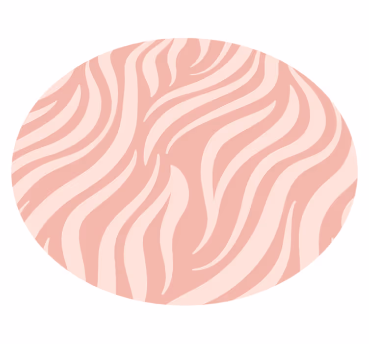 Elegáns zebracsíkok vinil szőnyeg állatnyomat - TenStickers