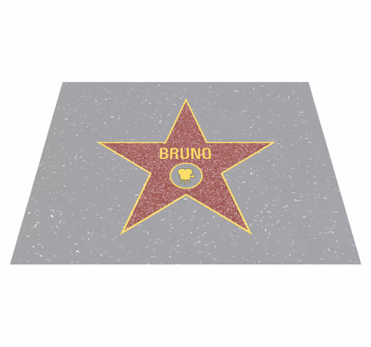 Csillagfelismerés Vinil szőnyeg nevekkel - TenStickers