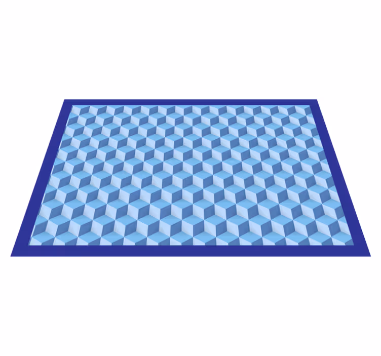 3d kocka konyha padlólapok - TenStickers