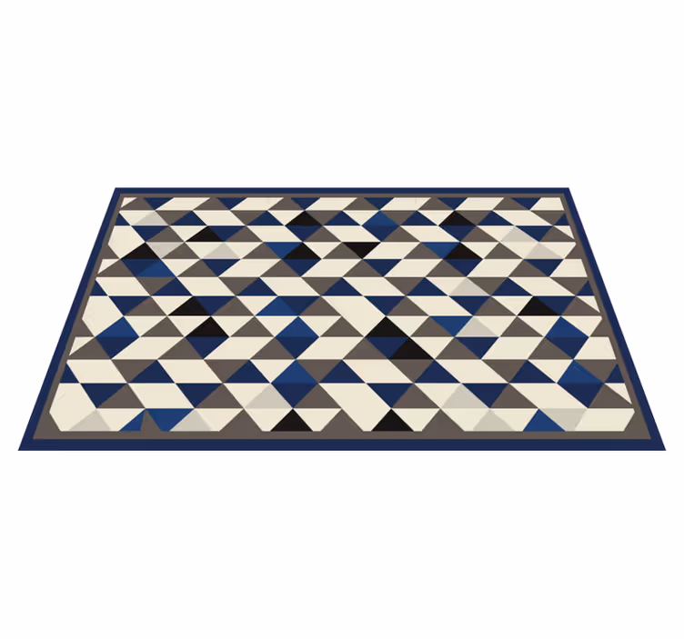Nordic style geo nordic vinyl szőnyeg - TenStickers