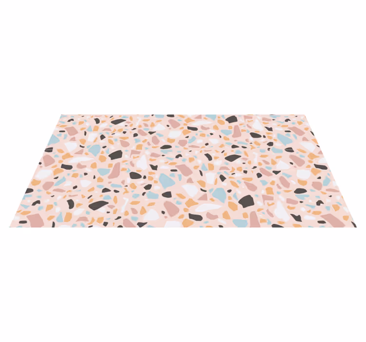 Terrazzo mintás rolók Márvány vinil szőnyeg - TenStickers