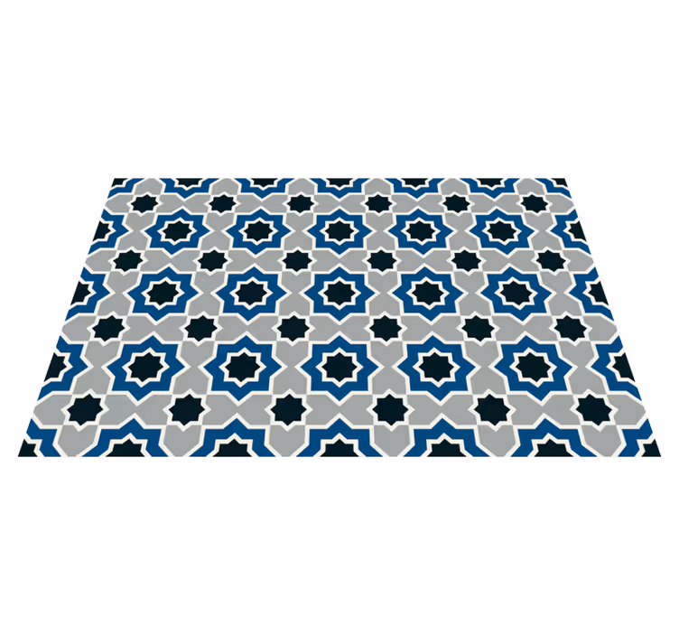 Iszlám geometrikus minta vinil szőnyeg konyha - TenStickers