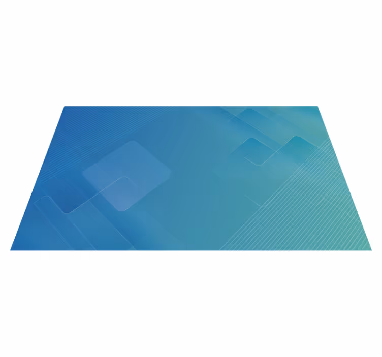 Absztrakt geometrikus rétegek vinil szőnyeg modern - TenStickers