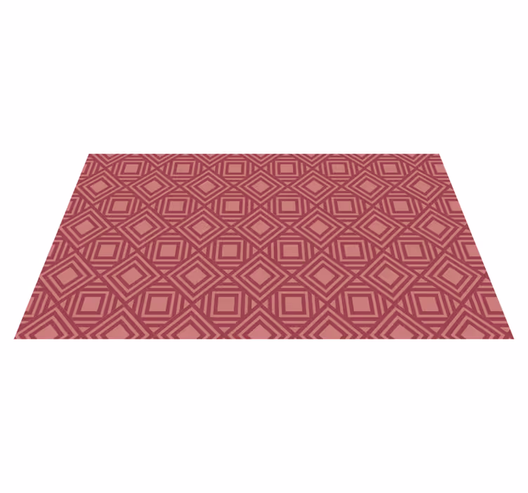 Gyémánt minták vinil szőnyeg geometriai - TenStickers