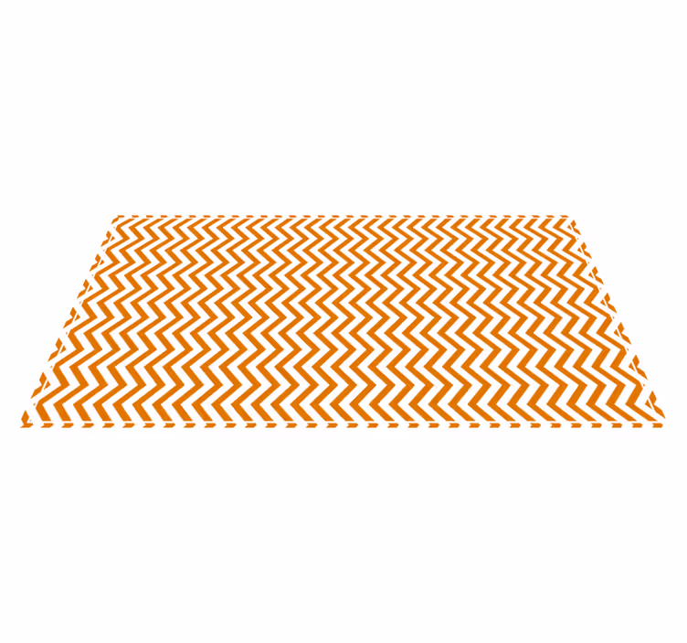 Chevron motívum medál vinil szőnyeg geometriai - TenStickers