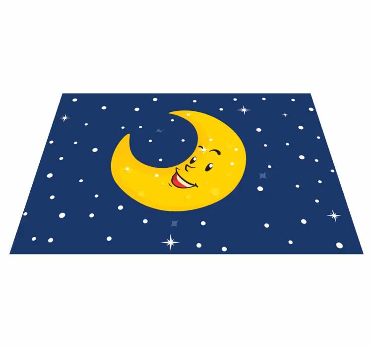 Arany csillag design csillag vinyl szőnyeg - TenStickers