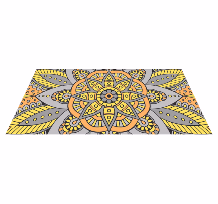 Elegáns háttér geometriai mintás padlószőnyeg - TenStickers