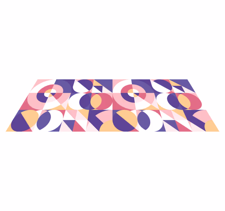 Absztrakt ábrák geometriai művészet geometriai szőnyegek - TenStickers