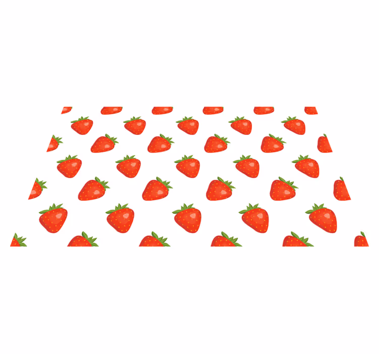 Eper koncepció vinil szőnyeg konyha - TenStickers