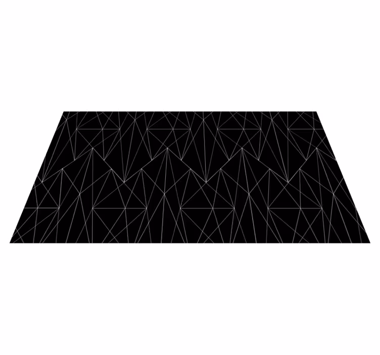 Stílusos stílus vinil szőnyeg geometriai - TenStickers