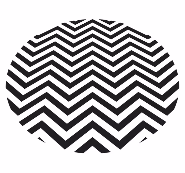 Chevron mintás vinil szőnyeg geometriai - TenStickers