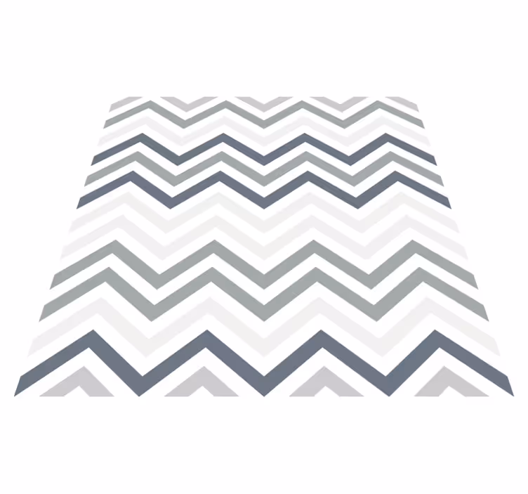 Elegáns chevron motívum vinil szőnyeg geometriai - TenStickers