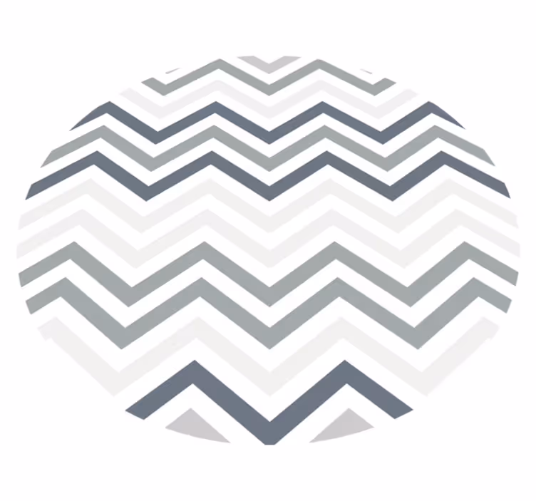 Chevron minta érdekesség vinil szőnyeg csíkos - TenStickers