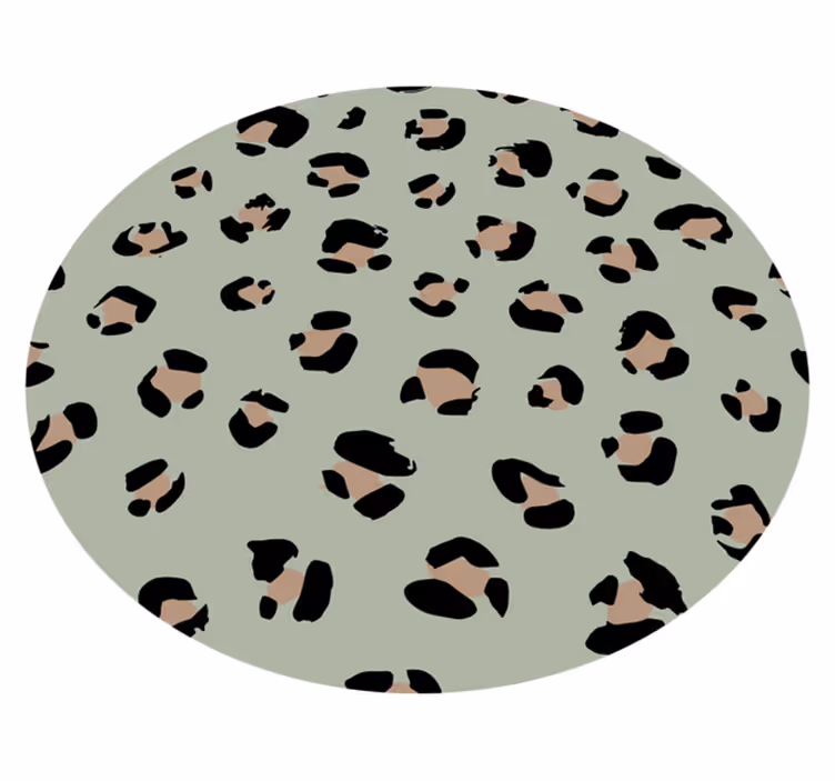 Leopárd mintás vinil szőnyeg Állatnyomat - TenStickers