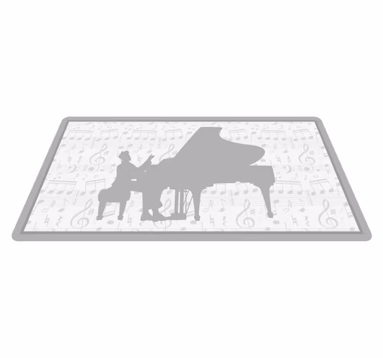 Zenei előadás jelenet vinil szőnyeg események - TenStickers