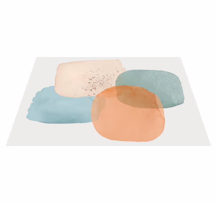 Földszínek minimalista design padló - TenStickers