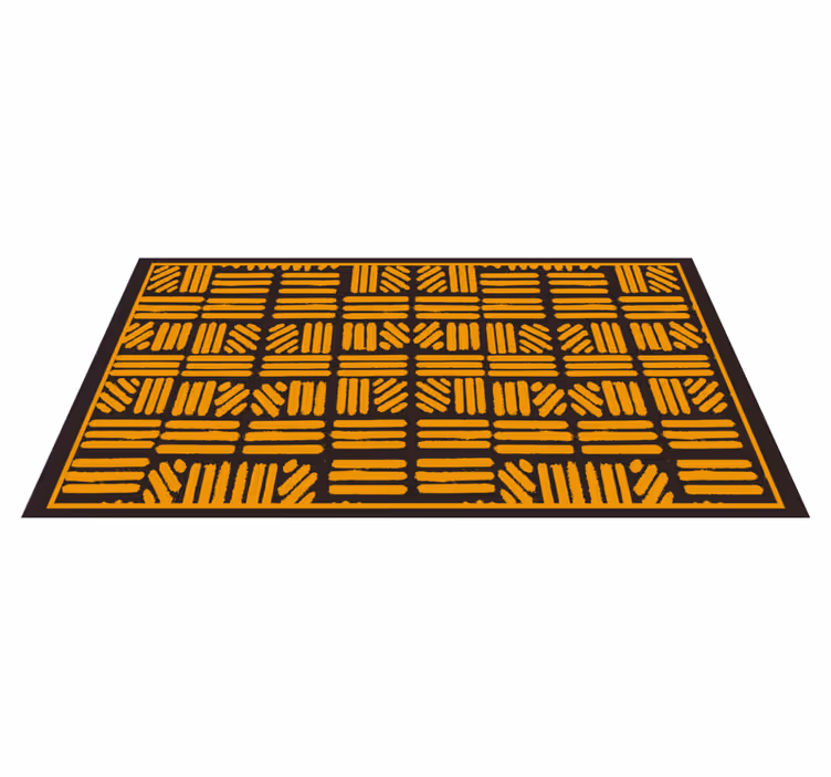 Absztrakt geometriai minta vinil szőnyeg etnikai - TenStickers