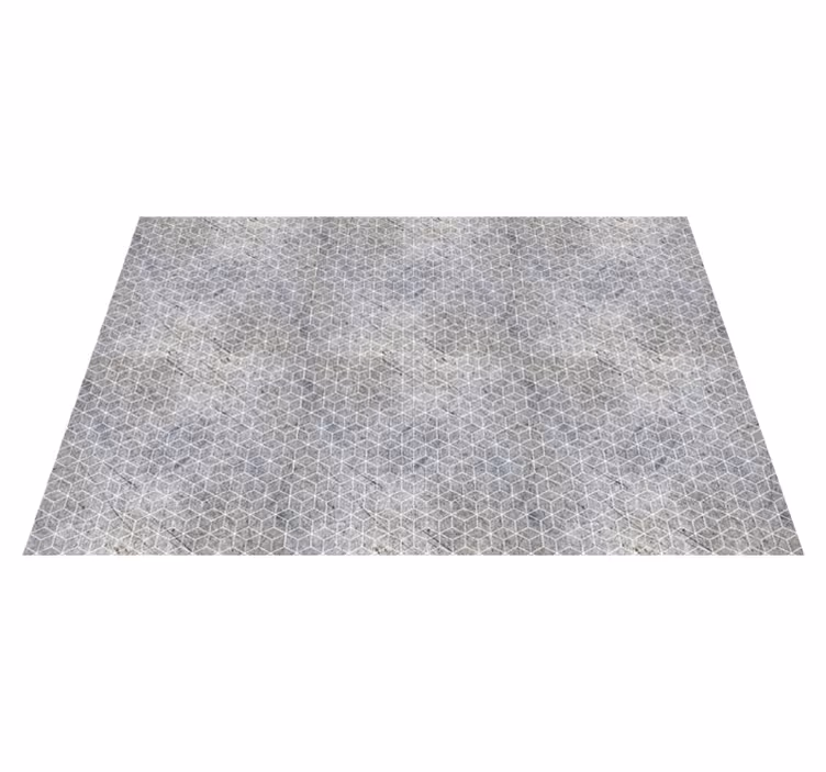 Geometriai minta overlay vinil szőnyeg kőhatás - TenStickers
