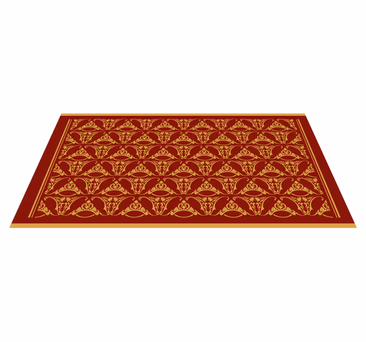 "pugin" design vintage szőnyeg - TenStickers