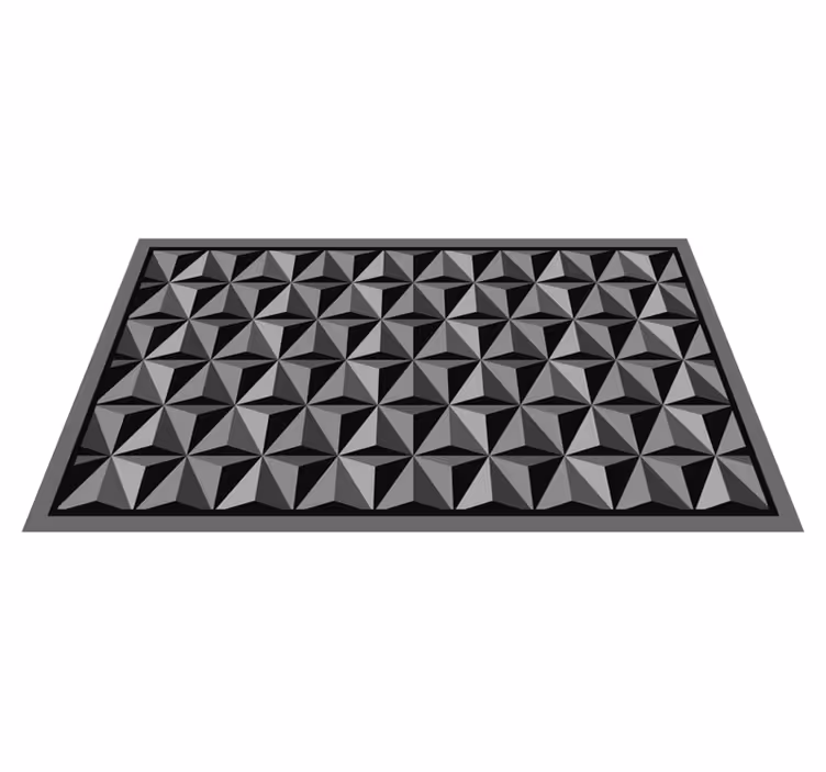 Geometriai minták vinil szőnyeg geometriai - TenStickers