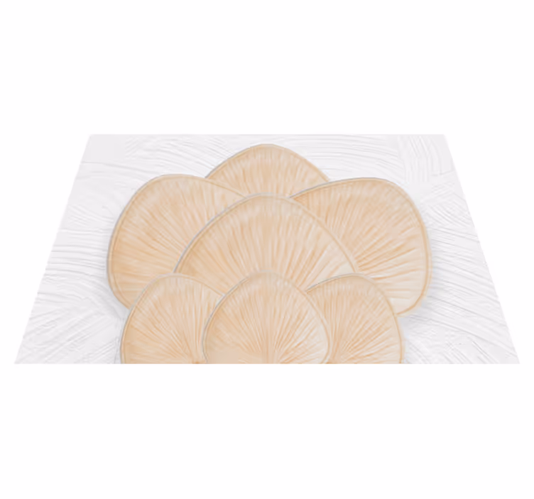 vinil szőnyeg struktúra textured Neutral Petal Shape - TenStickers