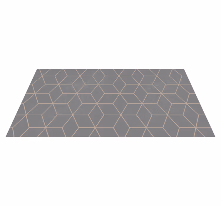 Modern stílusú négyzet alakú geometrikus szőnyegek - TenStickers