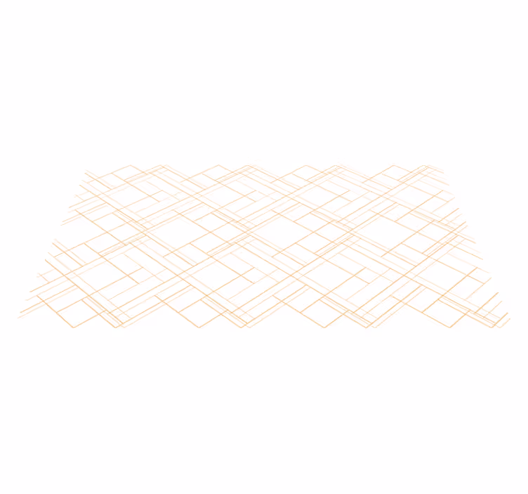 Vinil szőnyeg geometriai minimalista vonalak - TenStickers