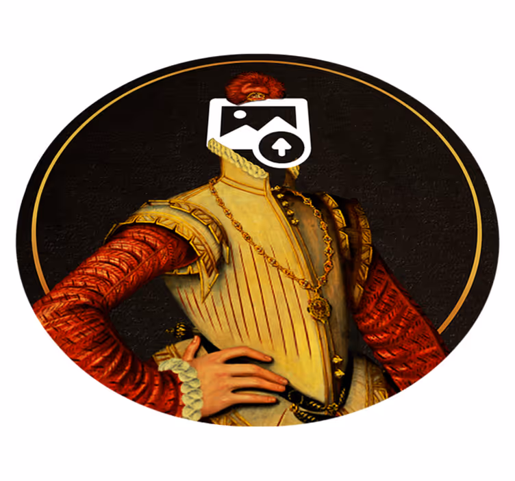 Arisztokrata kutya állat vinil szőnyeg - TenStickers