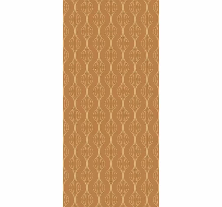 Modern tapéta elegáns ívek mintával - TenStickers
