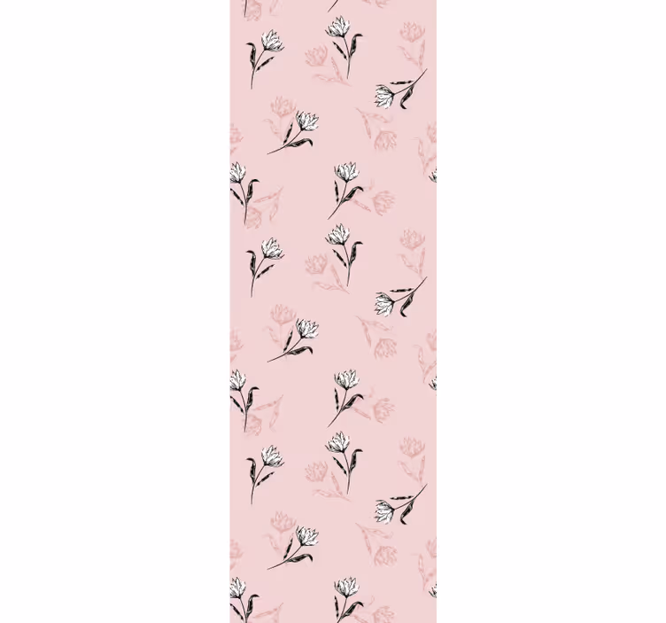 Időtlen virágos elegancia Tapéta Virágok - TenStickers