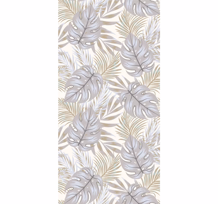 Monstera elegáns motívum Tapéta levelek - TenStickers