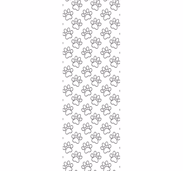 Mancs nyomat design Tapéta Macskák - TenStickers